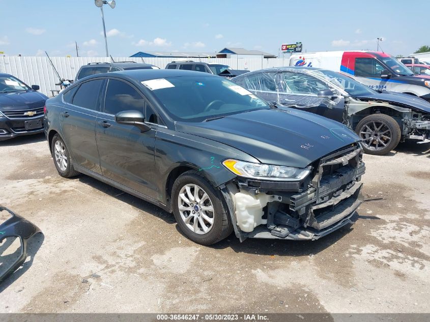 2016 FORD FUSION S - 3FA6P0G72GR214187