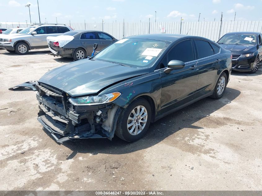 2016 FORD FUSION S - 3FA6P0G72GR214187