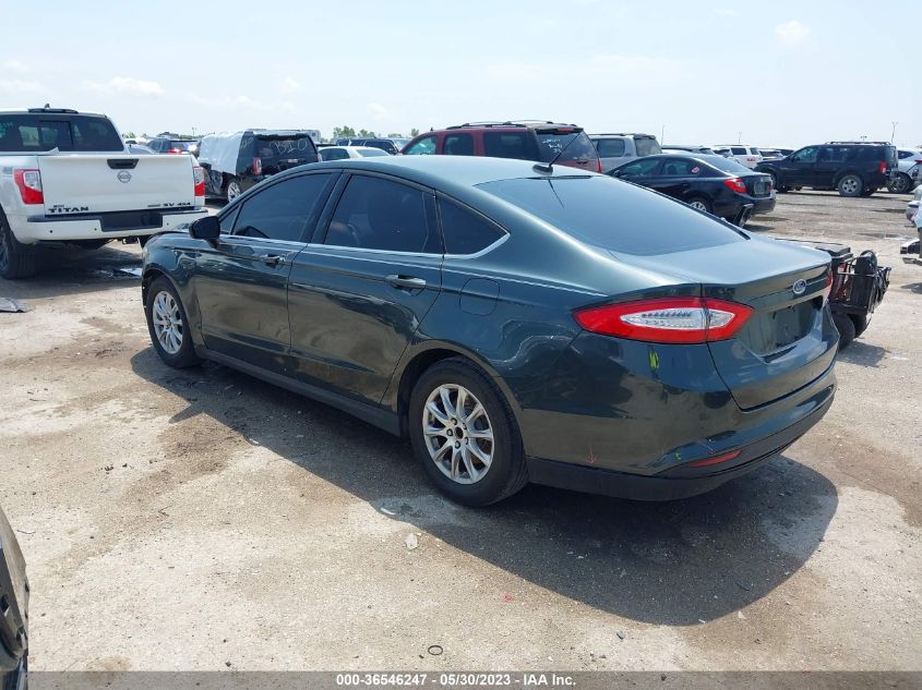 2016 FORD FUSION S - 3FA6P0G72GR214187