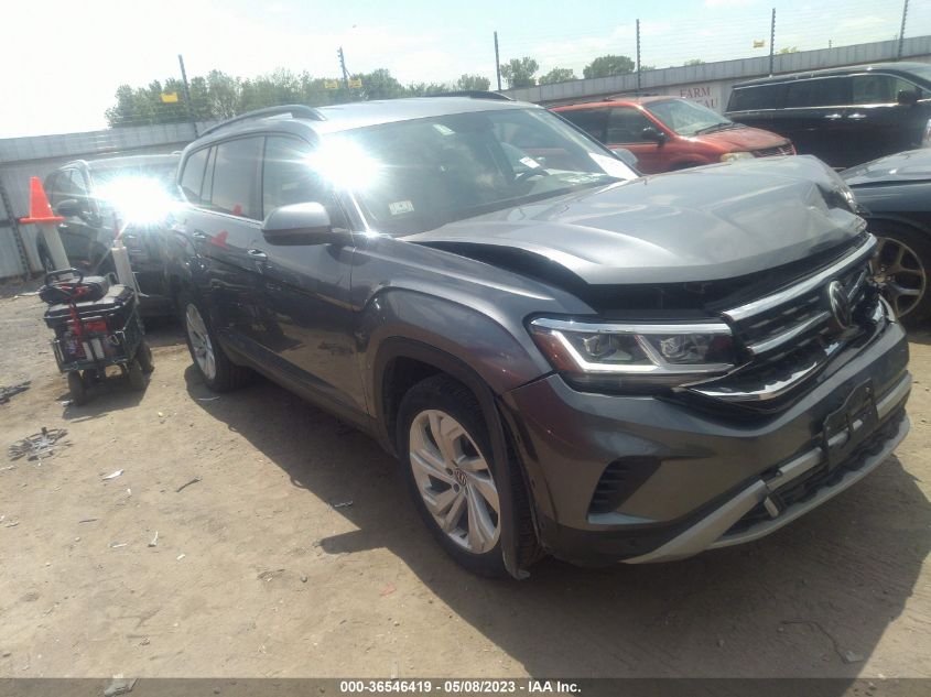 2021 VOLKSWAGEN ATLAS 3.6L V6 SE W/TECHNOLOGY - 1V2HR2CA0MC577543