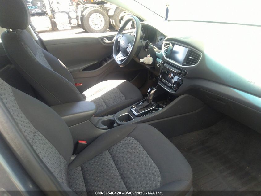 2018 HYUNDAI IONIQ HYBRID BLUE - KMHC65LC1JU066495