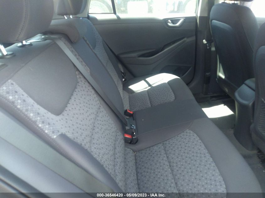 2018 HYUNDAI IONIQ HYBRID BLUE - KMHC65LC1JU066495
