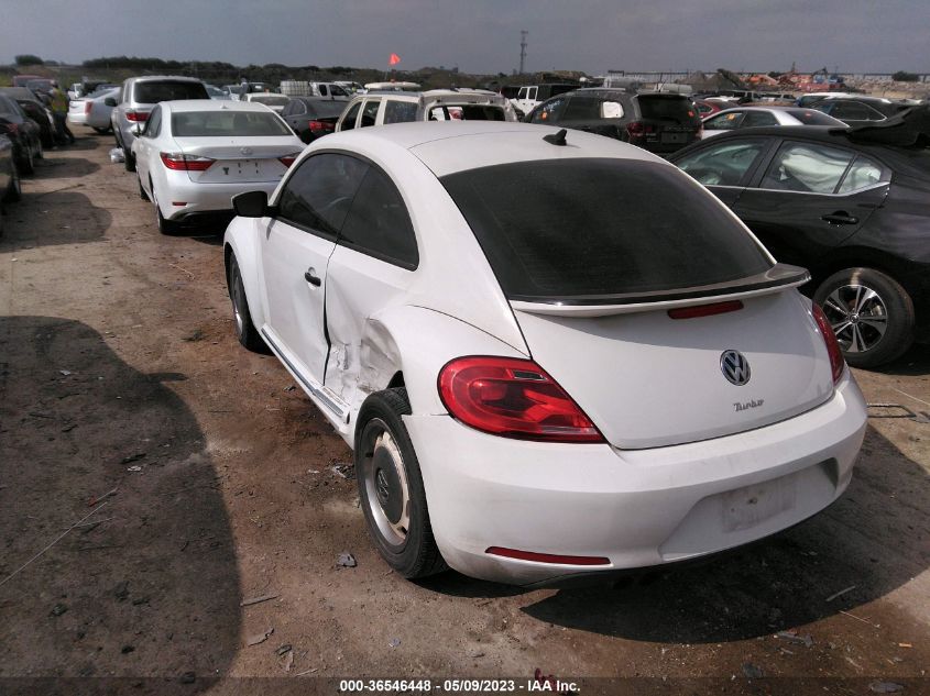 2016 VOLKSWAGEN BEETLE COUPE 1.8T CLASSIC - 3VWF17AT6GM631431