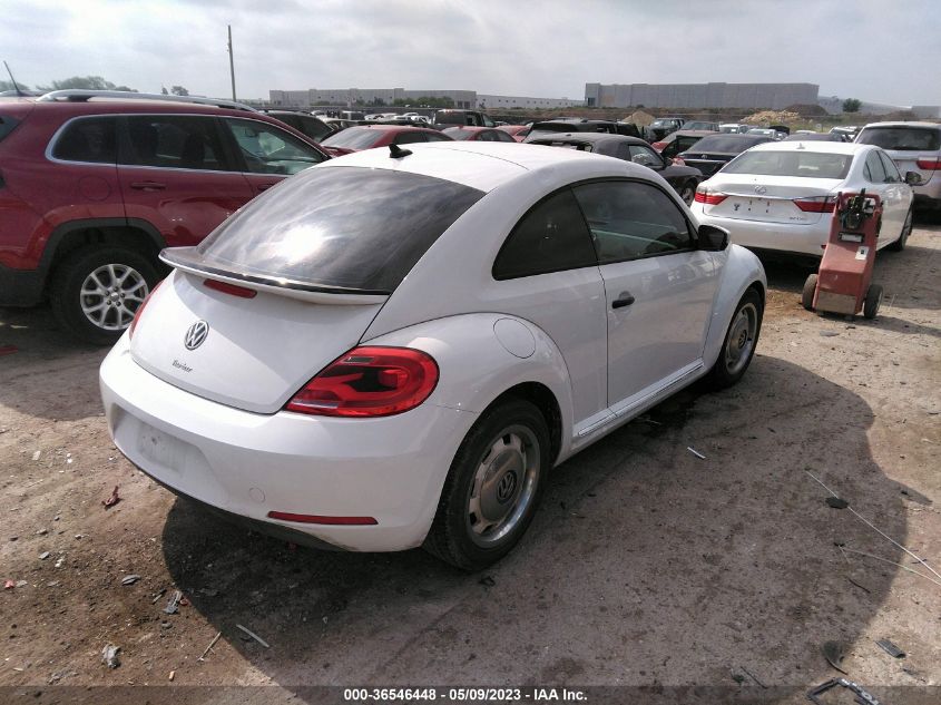 2016 VOLKSWAGEN BEETLE COUPE 1.8T CLASSIC - 3VWF17AT6GM631431