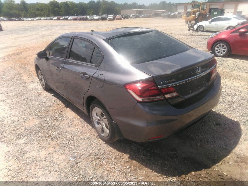2015 HONDA CIVIC SEDAN LX - 2HGFB2F57FH551244