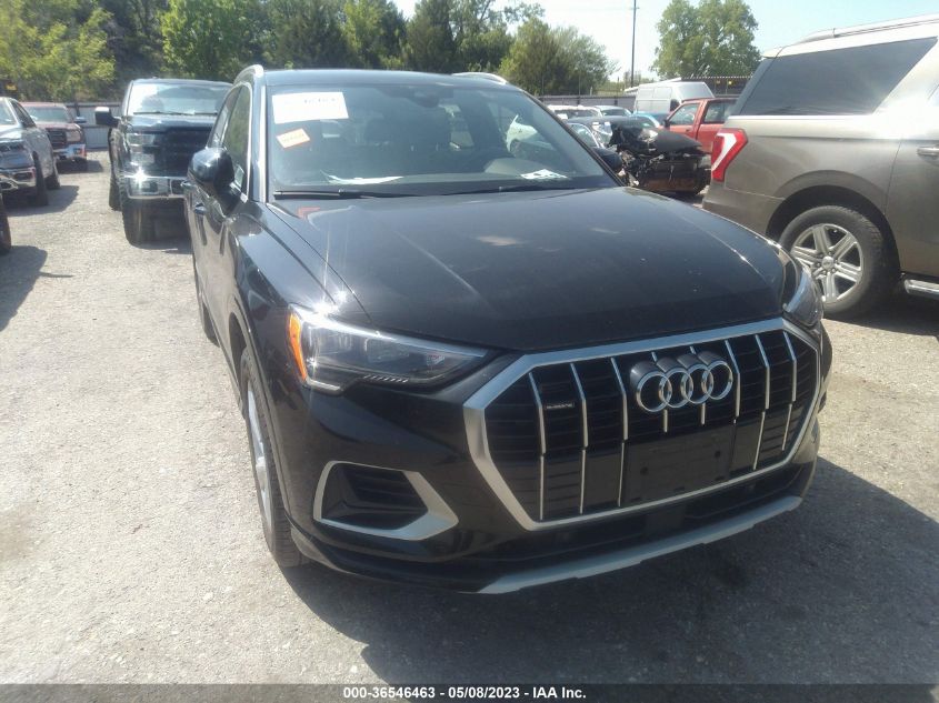 VIN WA1AUCF38M1099284 2021 AUDI Q3 no.1