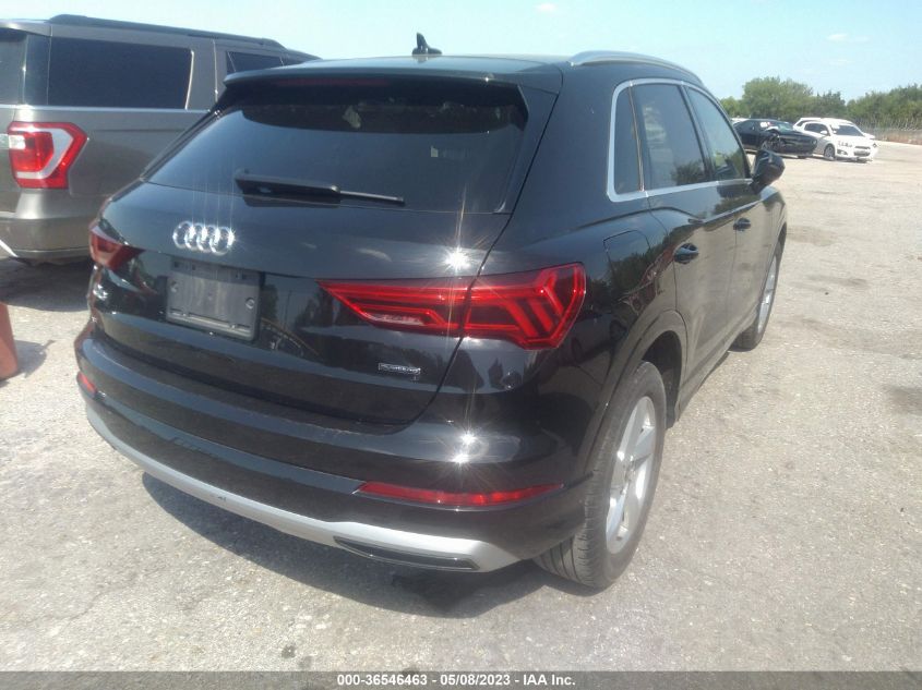 VIN WA1AUCF38M1099284 2021 AUDI Q3 no.4