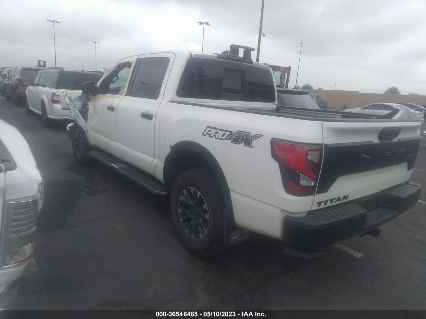 2022 NISSAN TITAN PRO-4X - 1N6AA1ED2NN102149
