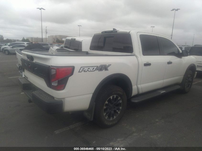 2022 NISSAN TITAN PRO-4X - 1N6AA1ED2NN102149