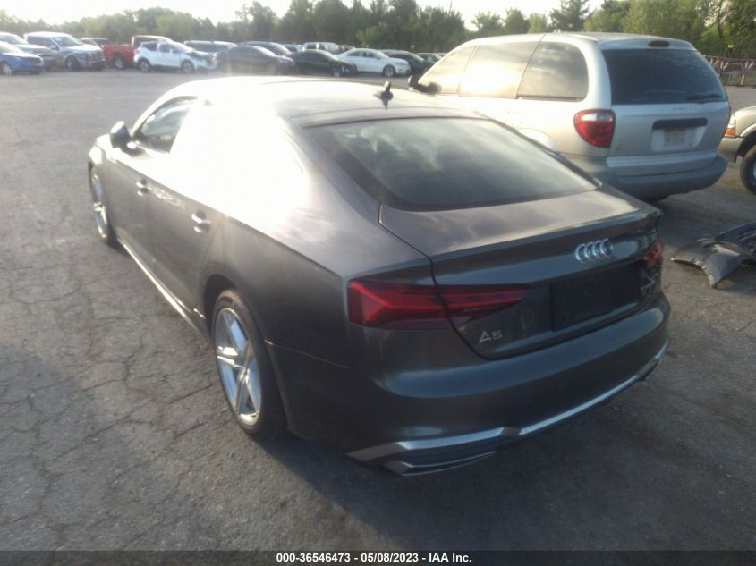 2021 AUDI A5 SPORTBACK S LINE PREMIUM - WAUDACF50MA054012