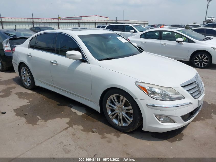 2013 HYUNDAI GENESIS 3.8L - KMHGC4DD5DU242478