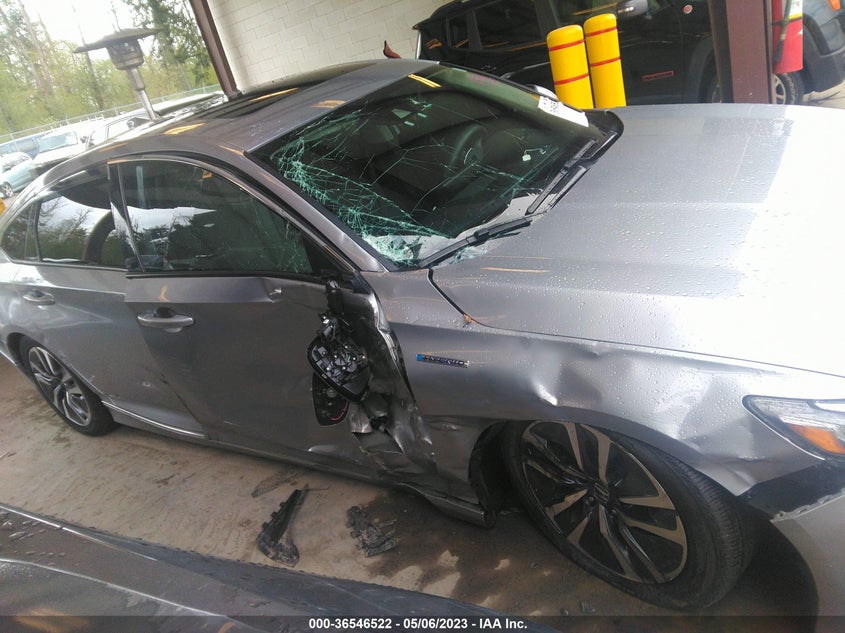 VIN 1HGCV3F47JA002741 2018 HONDA ACCORD HYBRID EX