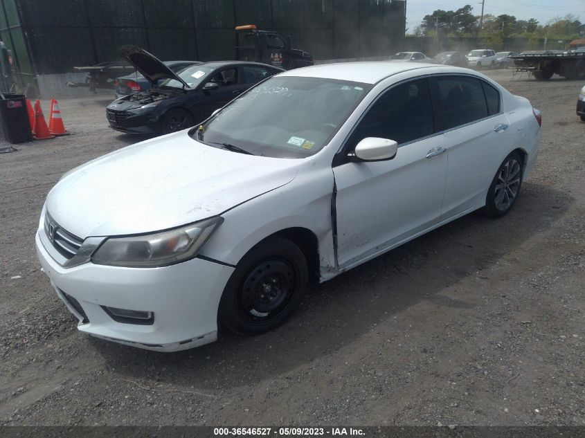 2014 HONDA ACCORD SEDAN SPORT - 1HGCR2F56EA261315