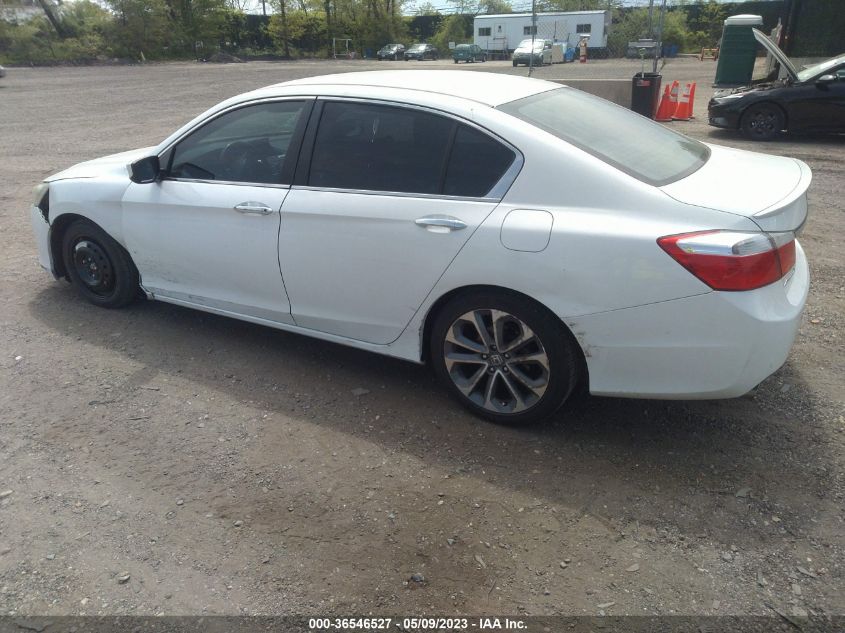 2014 HONDA ACCORD SEDAN SPORT - 1HGCR2F56EA261315