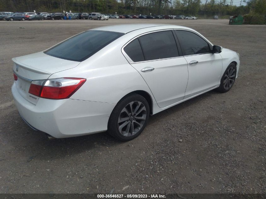 2014 HONDA ACCORD SEDAN SPORT - 1HGCR2F56EA261315