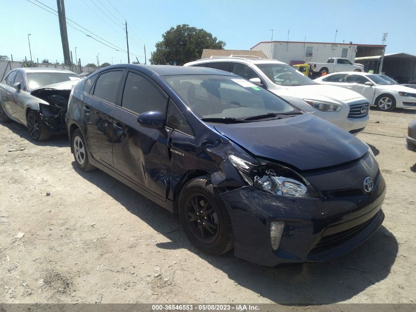 2013 TOYOTA PRIUS ONE/TWO/THREE/FOUR/FIVE - JTDKN3DU9D1733916
