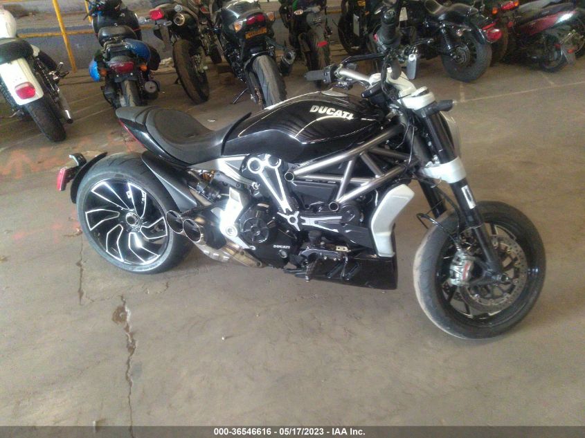 2016 DUCATI XDIAVEL ZDM13BKW4GB000370