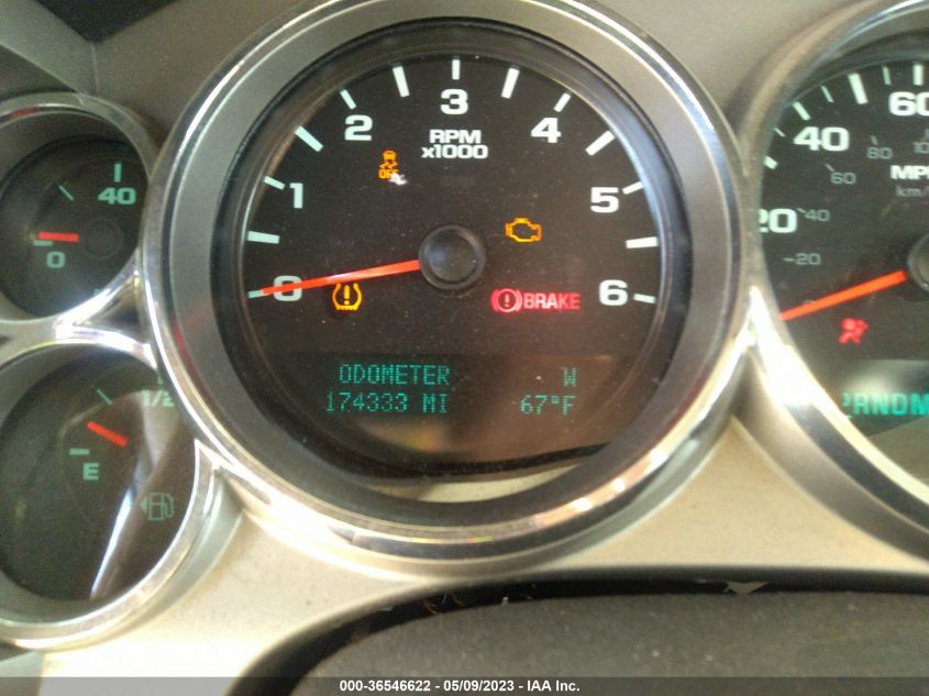2013 CHEVROLET SILVERADO 1500 LT - 3GCPKSE72DG208957