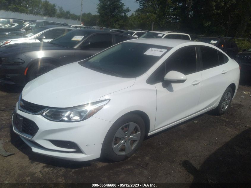 2018 CHEVROLET CRUZE LS - 1G1BC5SM4J7136498