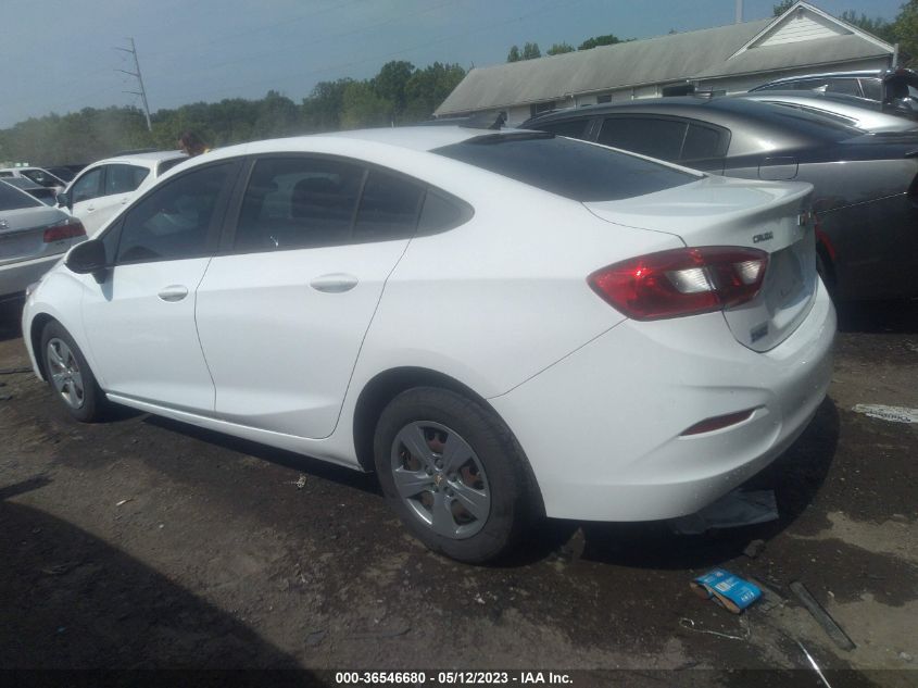2018 CHEVROLET CRUZE LS - 1G1BC5SM4J7136498