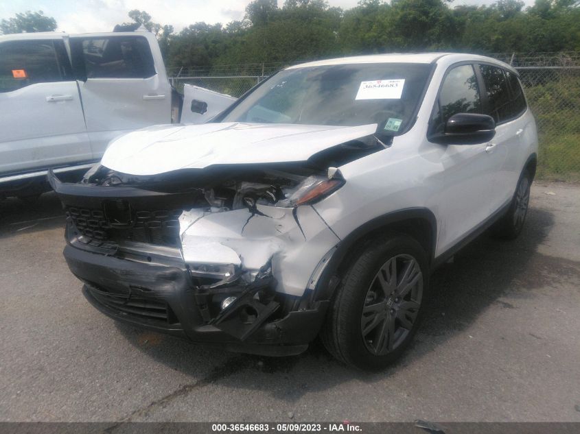 2021 HONDA PASSPORT EX-L - 5FNYF7H5XMB004705