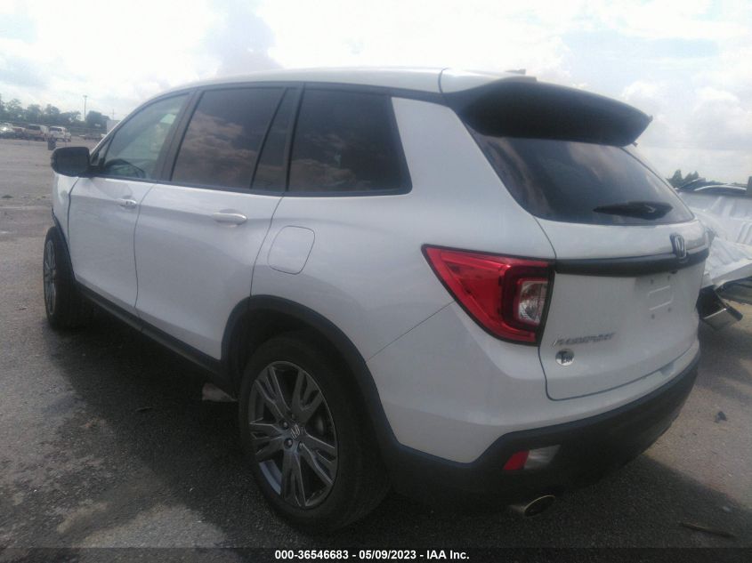 2021 HONDA PASSPORT EX-L - 5FNYF7H5XMB004705