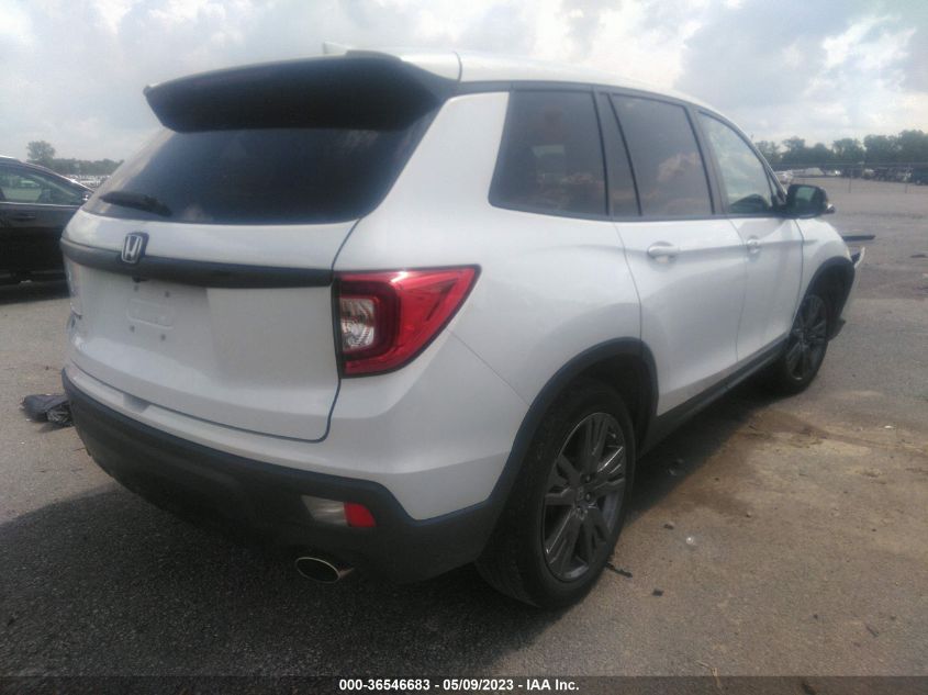2021 HONDA PASSPORT EX-L - 5FNYF7H5XMB004705