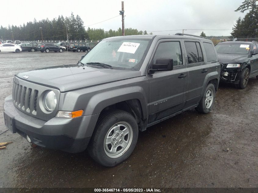 2014 JEEP PATRIOT SPORT - 1C4NJPBA4ED550125