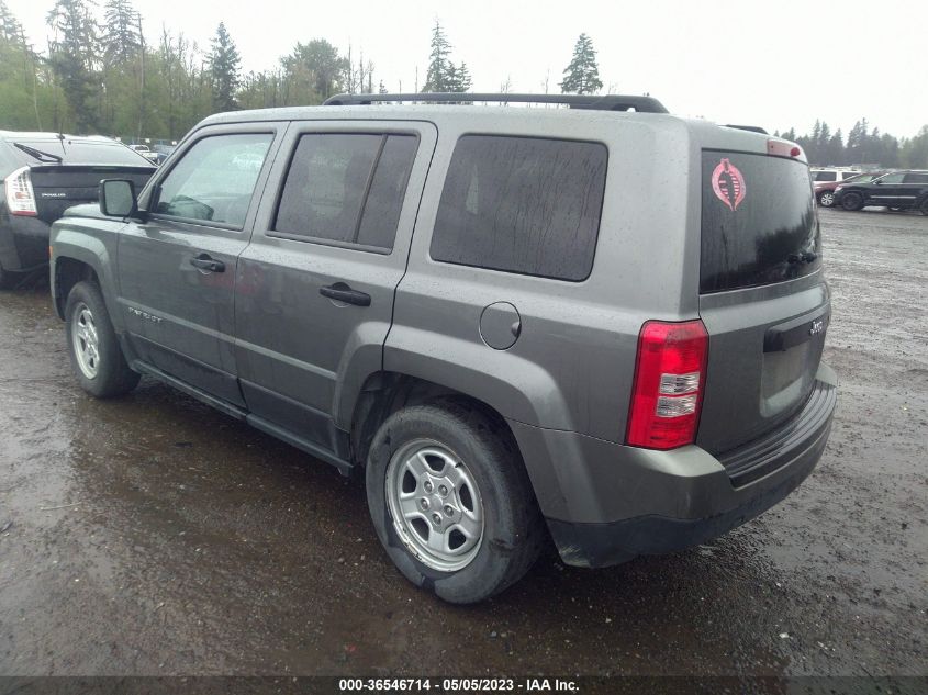 2014 JEEP PATRIOT SPORT - 1C4NJPBA4ED550125