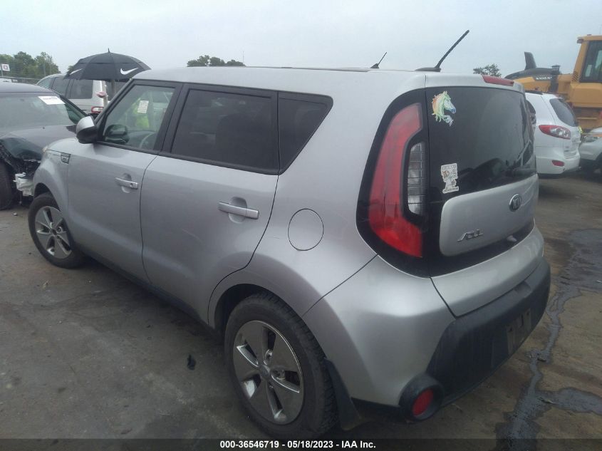 2015 KIA SOUL BASE - KNDJN2A24F7816176