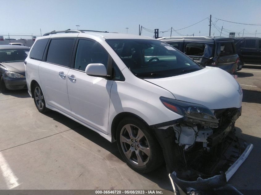 2019 TOYOTA SIENNA SE - 5TDXZ3DC8KS974660