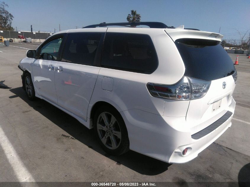 2019 TOYOTA SIENNA SE - 5TDXZ3DC8KS974660