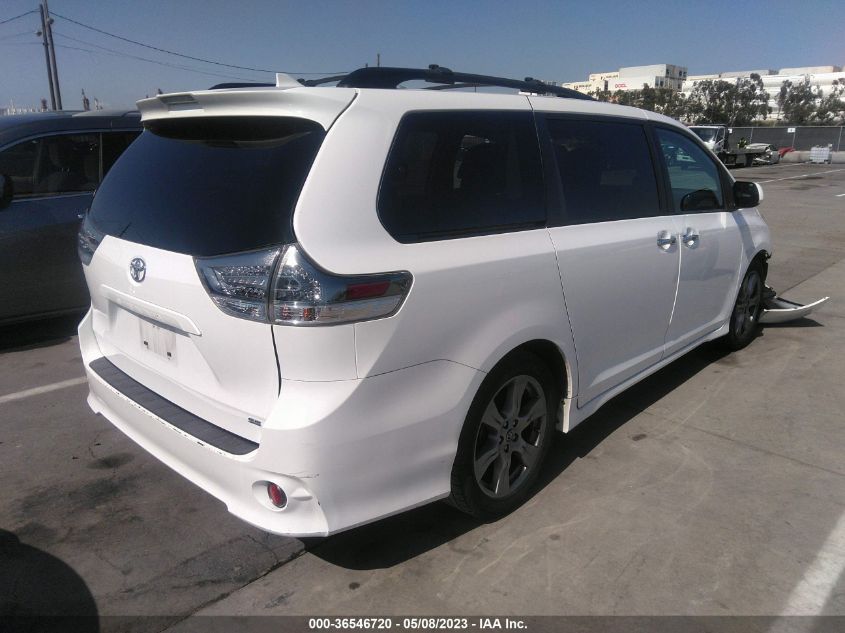 2019 TOYOTA SIENNA SE - 5TDXZ3DC8KS974660