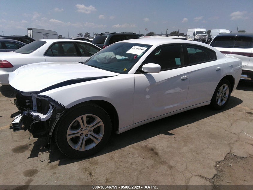 VIN 2C3CDXBG1LH232969 2020 DODGE CHARGER SXT