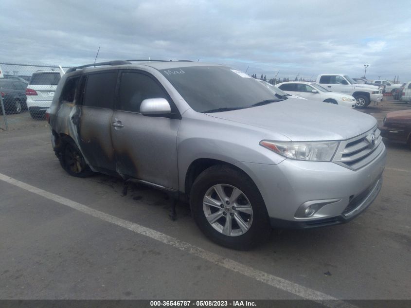 2013 TOYOTA HIGHLANDER - 5TDZK3EHXDS100868