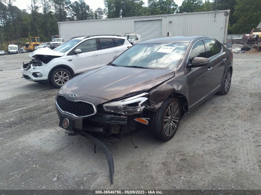 2014 KIA CADENZA PREMIUM KNALN4D72E5137736