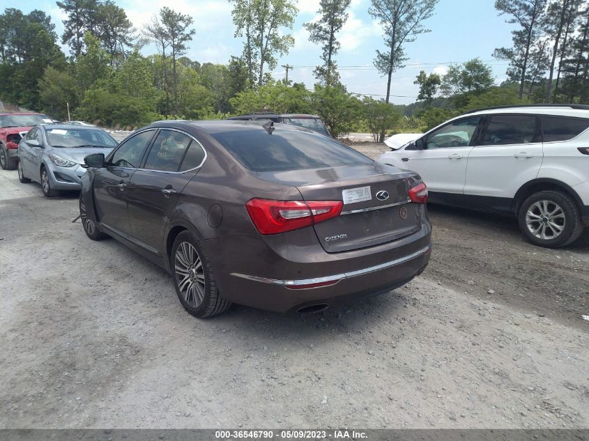 2014 KIA CADENZA PREMIUM KNALN4D72E5137736