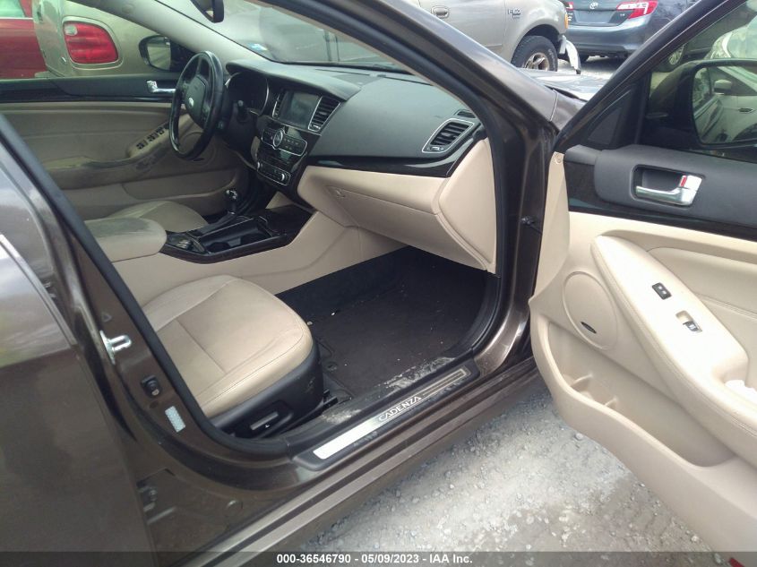2014 KIA CADENZA PREMIUM KNALN4D72E5137736