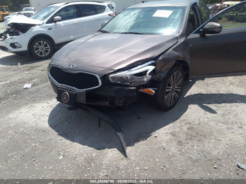 2014 KIA CADENZA PREMIUM KNALN4D72E5137736