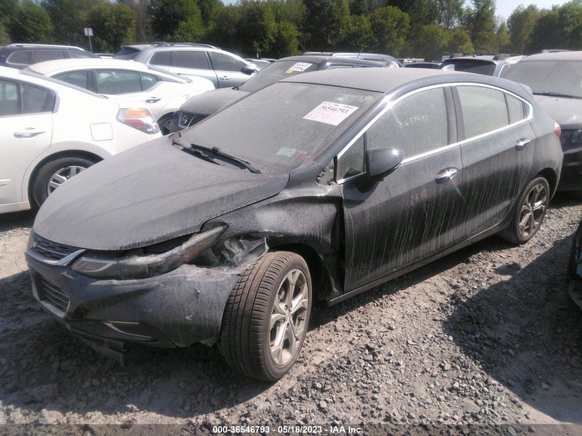 VIN 3G1BF6SM1JS618022 2018 CHEVROLET CRUZE PREMIER