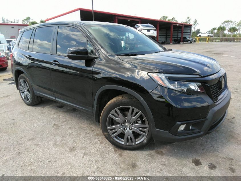 2021 HONDA PASSPORT EX-L - 5FNYF7H52MB002897