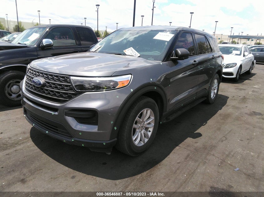 VIN 1FMSK7BH3MGA62709 2021 FORD EXPLORER BASE