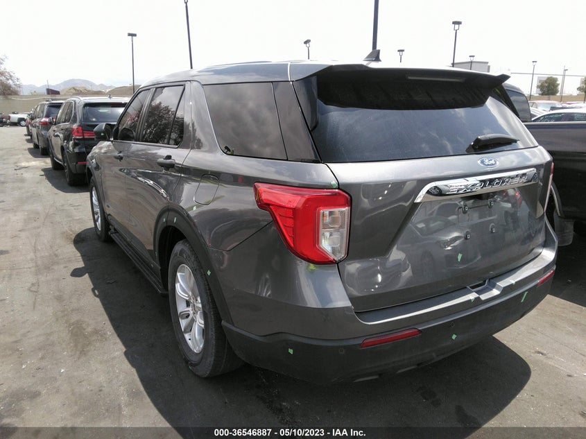 VIN 1FMSK7BH3MGA62709 2021 FORD EXPLORER BASE