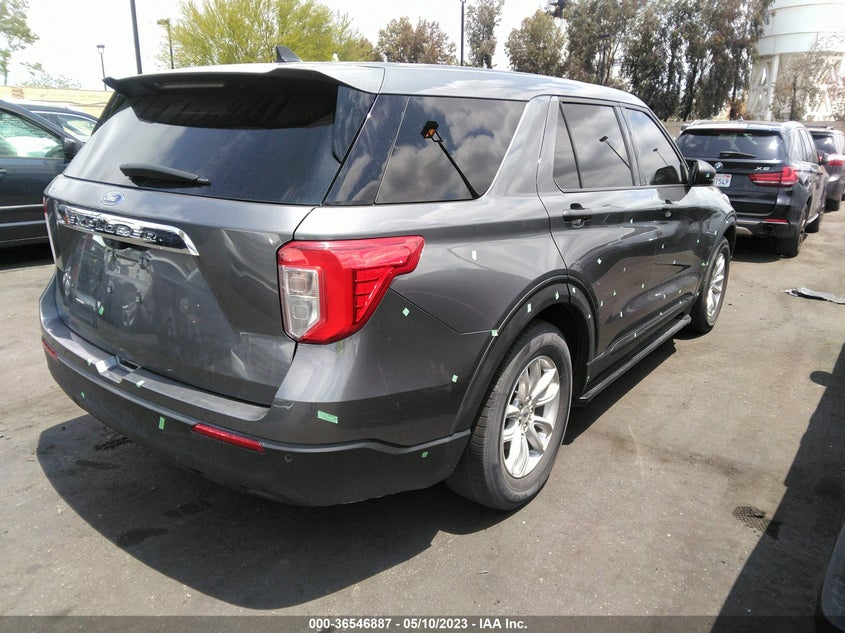 VIN 1FMSK7BH3MGA62709 2021 FORD EXPLORER BASE