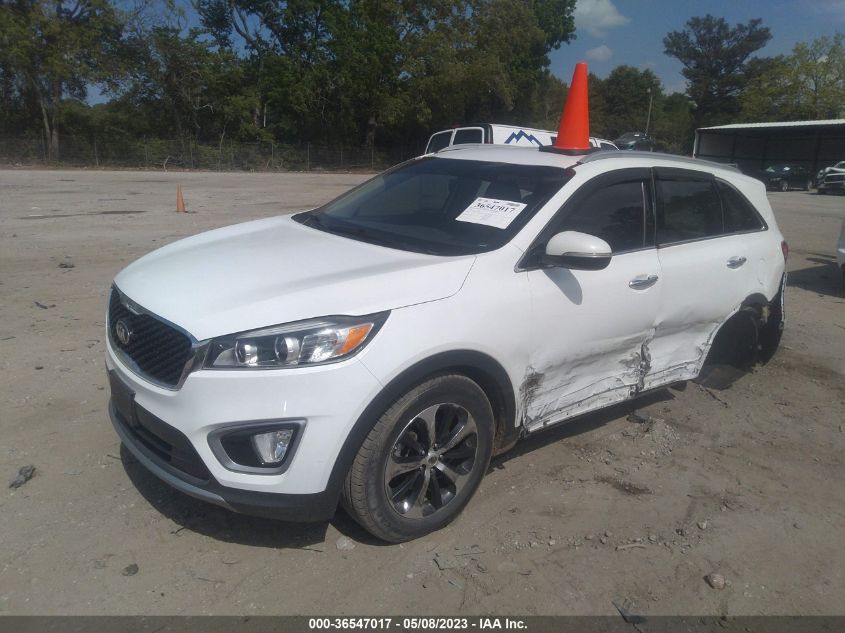 2016 KIA SORENTO EX - 5XYPH4A50GG040088