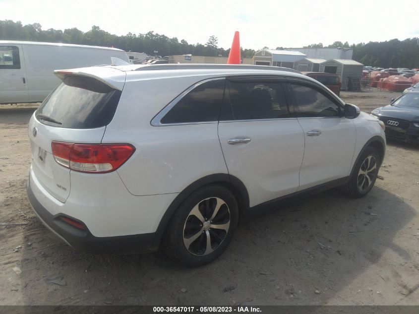 2016 KIA SORENTO EX - 5XYPH4A50GG040088