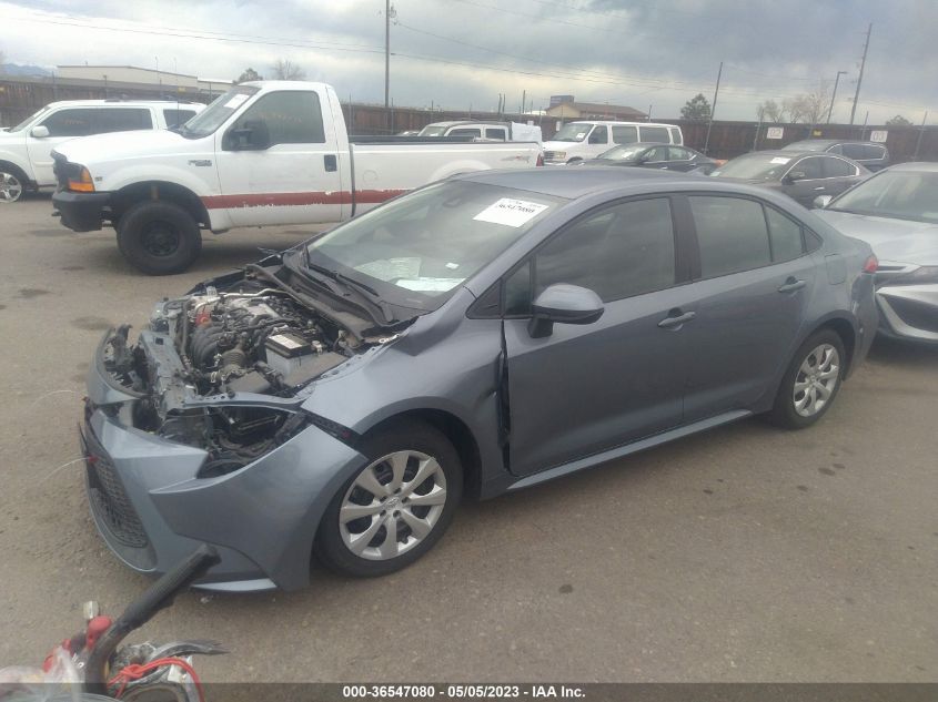 2022 TOYOTA COROLLA LE - 5YFEPMAE7NP313949