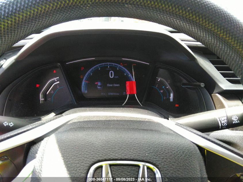 2019 HONDA CIVIC SEDAN LX - 19XFC2F62KE207394