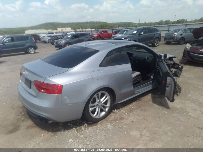 2015 AUDI S5 PREMIUM PLUS WAUCGAFR3FA027360