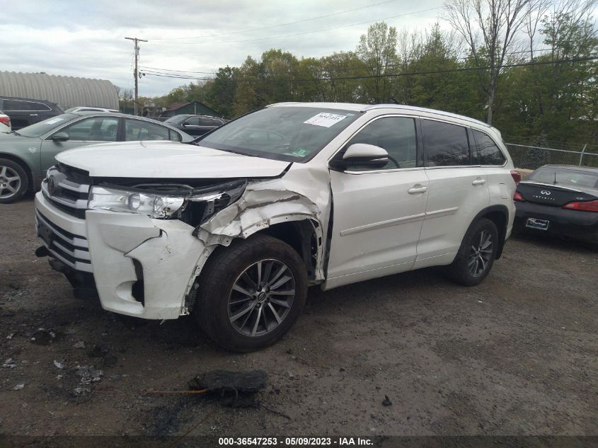 2018 TOYOTA HIGHLANDER SE/XLE - 5TDJZRFH7JS532551